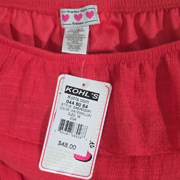 Three Hearts Pink Ruched Off-Shoulder Maxi Gown - Picture 2 of 4